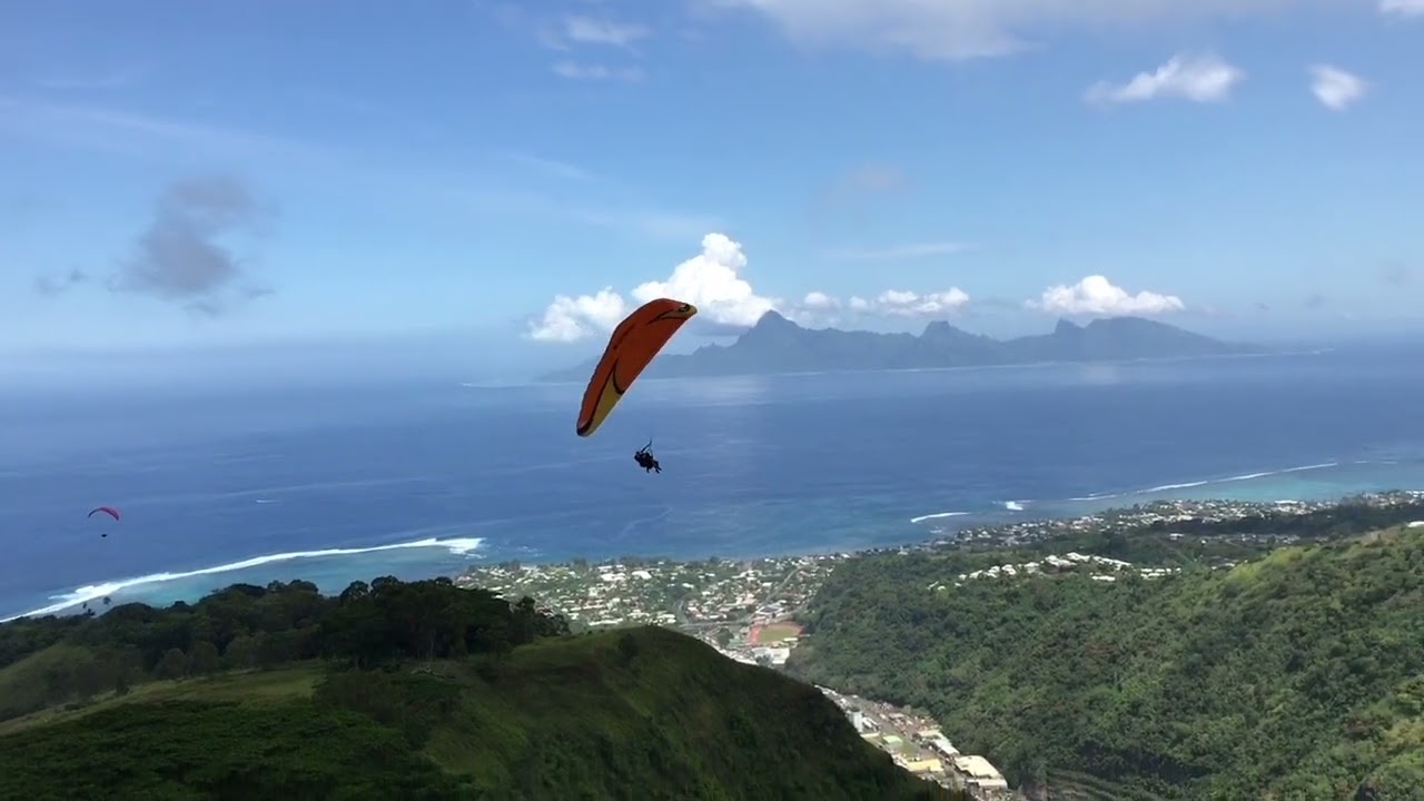 Parapente à Tahiti