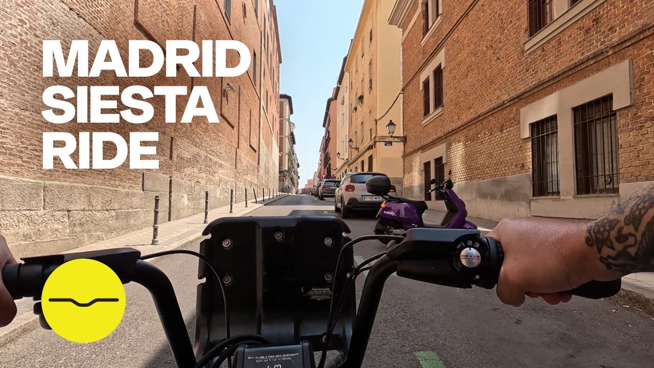 Madrid Siesta Ride | Chamberí & Malasaña Summer Bike POV