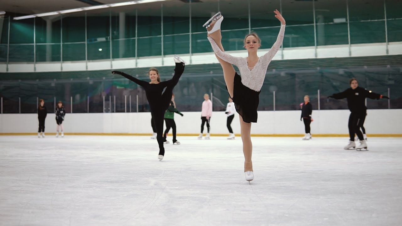 Figure Skating Practice Video | AS LUBLIN, Icemania Lublin (On Ice Perspective)