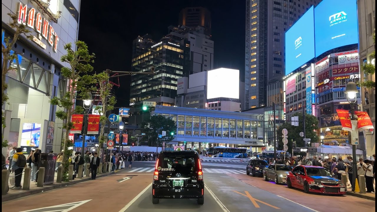 東京PATROL 夕方ドライブ【四ツ谷〜赤坂〜青山〜神宮外苑〜原宿〜渋谷〜恵比寿】2025.05.01 TOKYO Drive