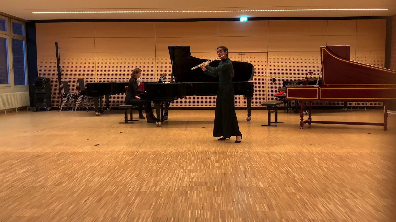 A. Casella - Sicilienne et Burlesque for Flute and Piano (Violeta Gil García)