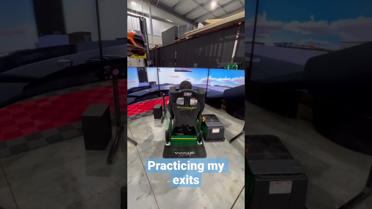 SimRacing is UNREAL!! 🤯 #prestonpatterson #simulator #reels #explore