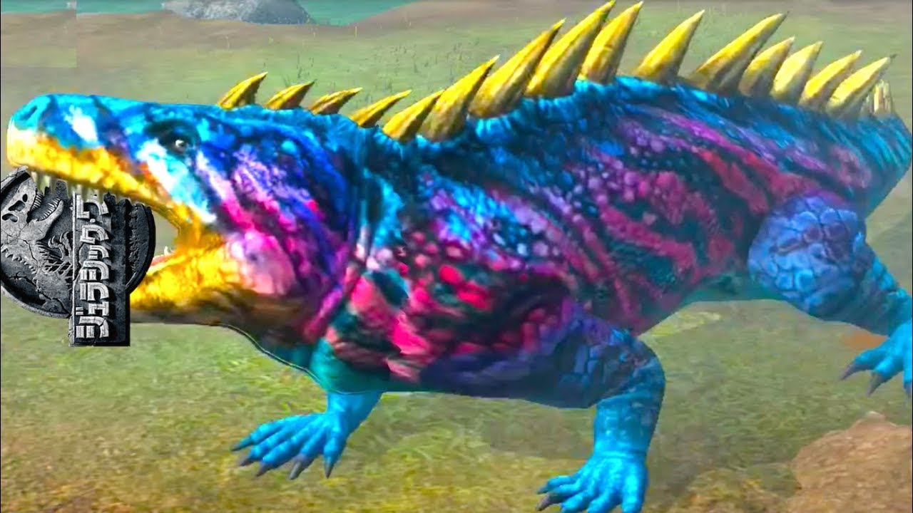 青く輝く両生類『リムノスケリス』をレベルMAXにしたらとんでもない強さに...#39【 Jurassic World: The Game 】実況