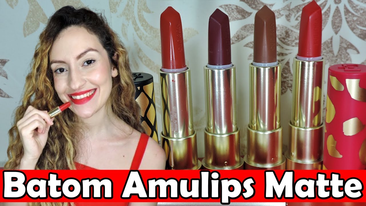 BATOM AMULIPS MATTE EUDORA | LÁIANE LIRA
