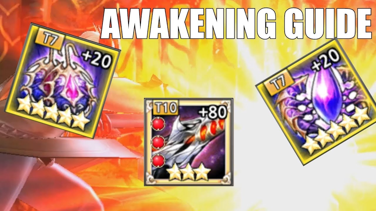 SAVE GOLD, ITEMS, AND UWS! King's Raid - Gear Awakening Guide