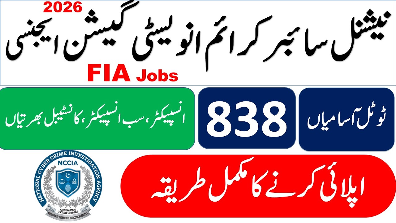 NCCIA Recruitment 2026 | New Federal Government Jobs in Pakistan | How To Prepare For This