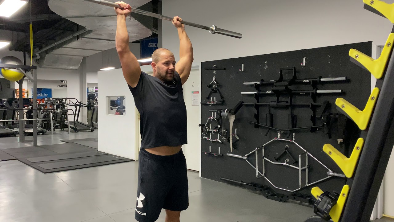 RAMENA: Nabačaj i potisak &scaron;ipkom od kukova #shoulderworkout #bodybuilding