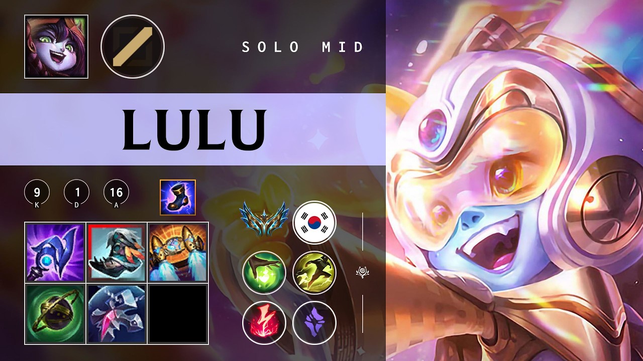 Lulu Mid vs Katarina - KR Challenger Patch 26.03