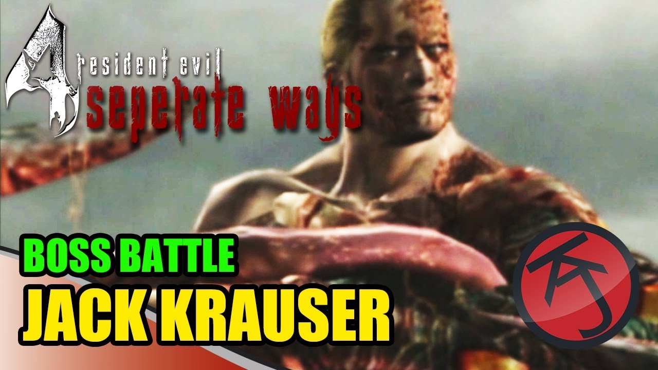 Resident Evil 4 - BOSS BATTLE: ADA VS KRAUSER