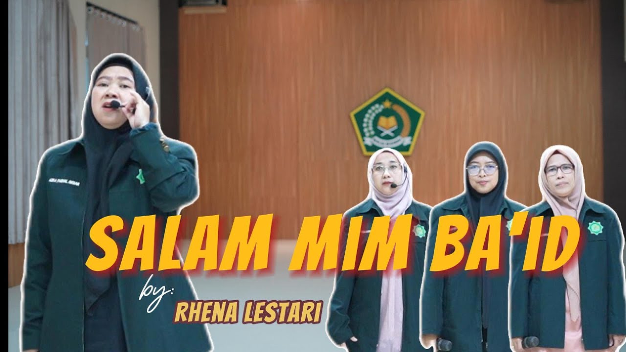 Salam mim ba'id (cover) Rhena Lestari | MTsN 24 Jkt | HAB Kemenag 2024