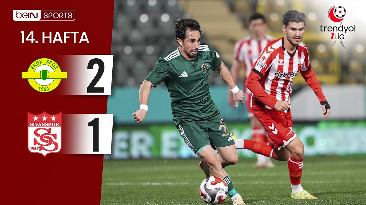 Esenler Erokspor (2-1) Sivasspor | 14. Hafta Ma&ccedil; &Ouml;ZETİ | Trendyol 1. Lig - 2025/26
