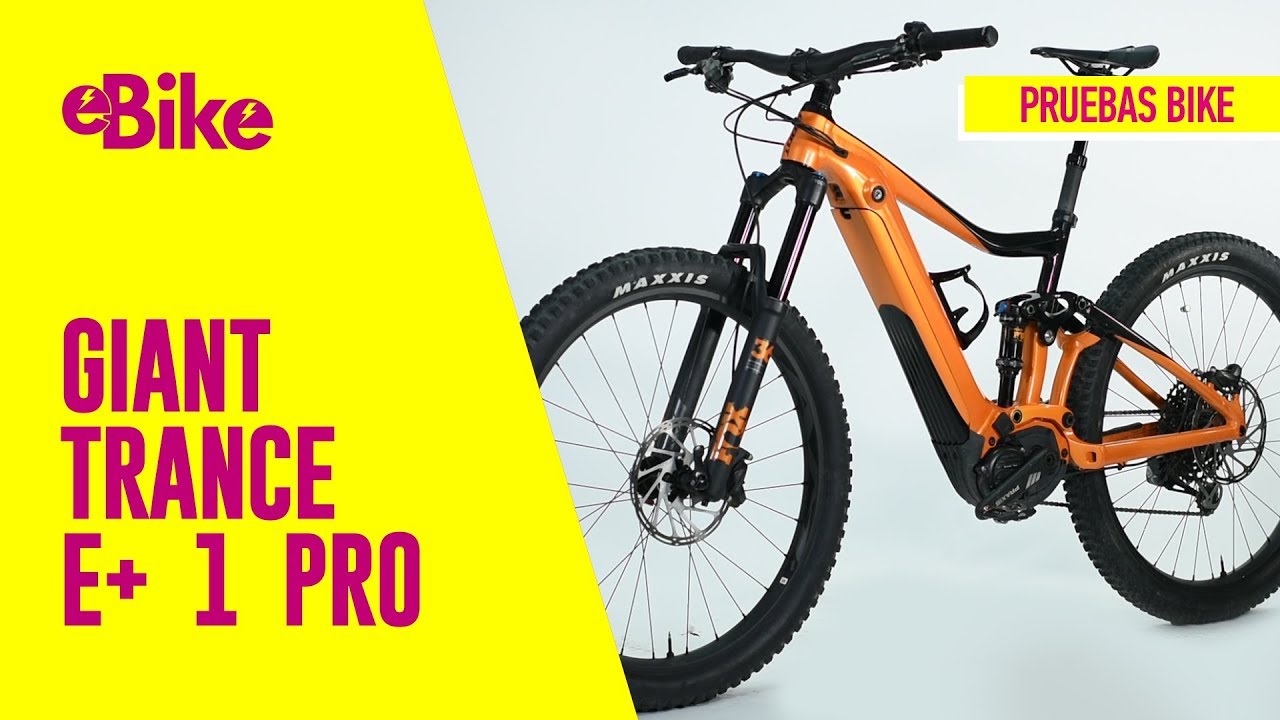 Pruebas eBIKE: Giant Trance E Plus 1 Pro | Revista BIKE