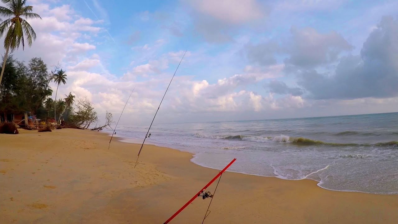 Surfcasting pantai | gelombang kembali lagi..!!Tukar Plan B akhirnya ada Manis‼️