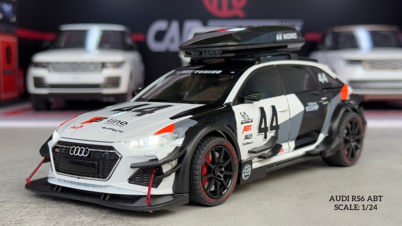 HD Miniature | Audi RS6 Quattro Station Wagon Unboxing Review CheZhi 1/24 Scale Model