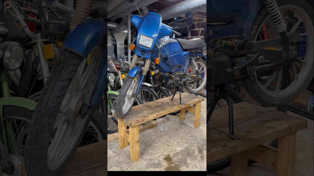 New Project! Getting This Tomos Ready To Be Sold Next Year! || #Tomos #moped #scooter #t&ouml;ffli