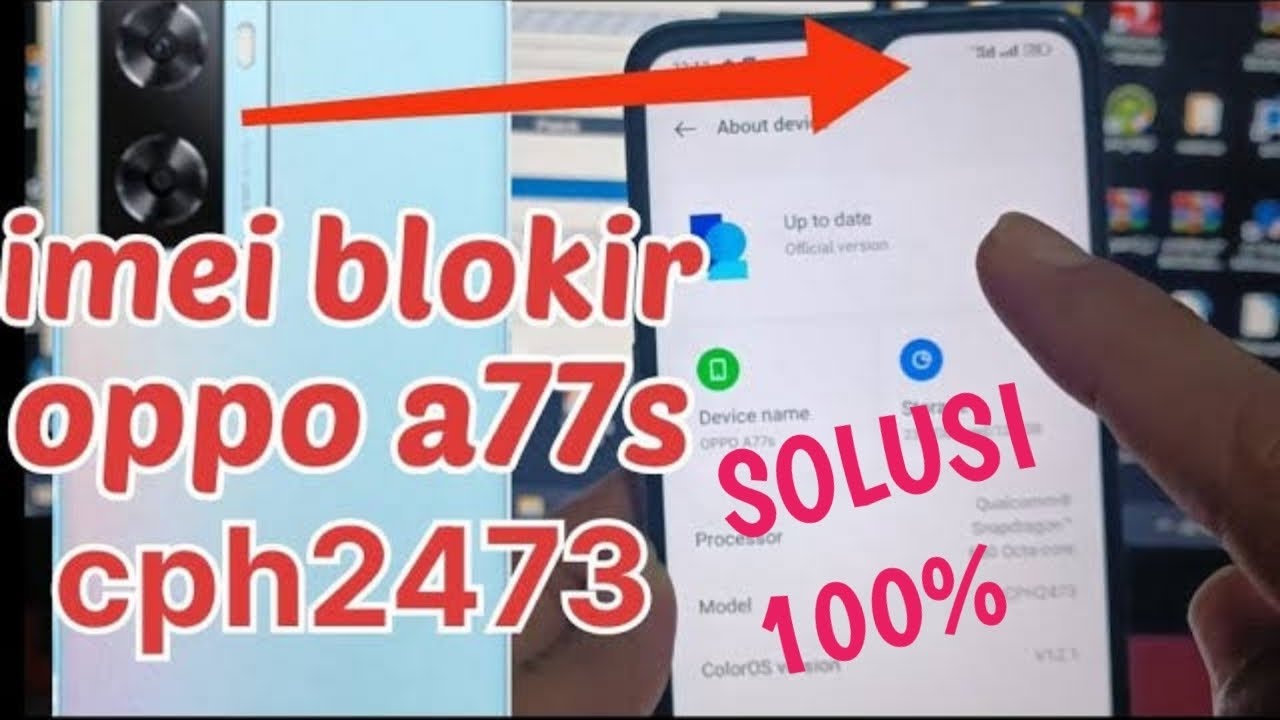Cara merubah imei hp oppo a77s || repair imei oppo a77s