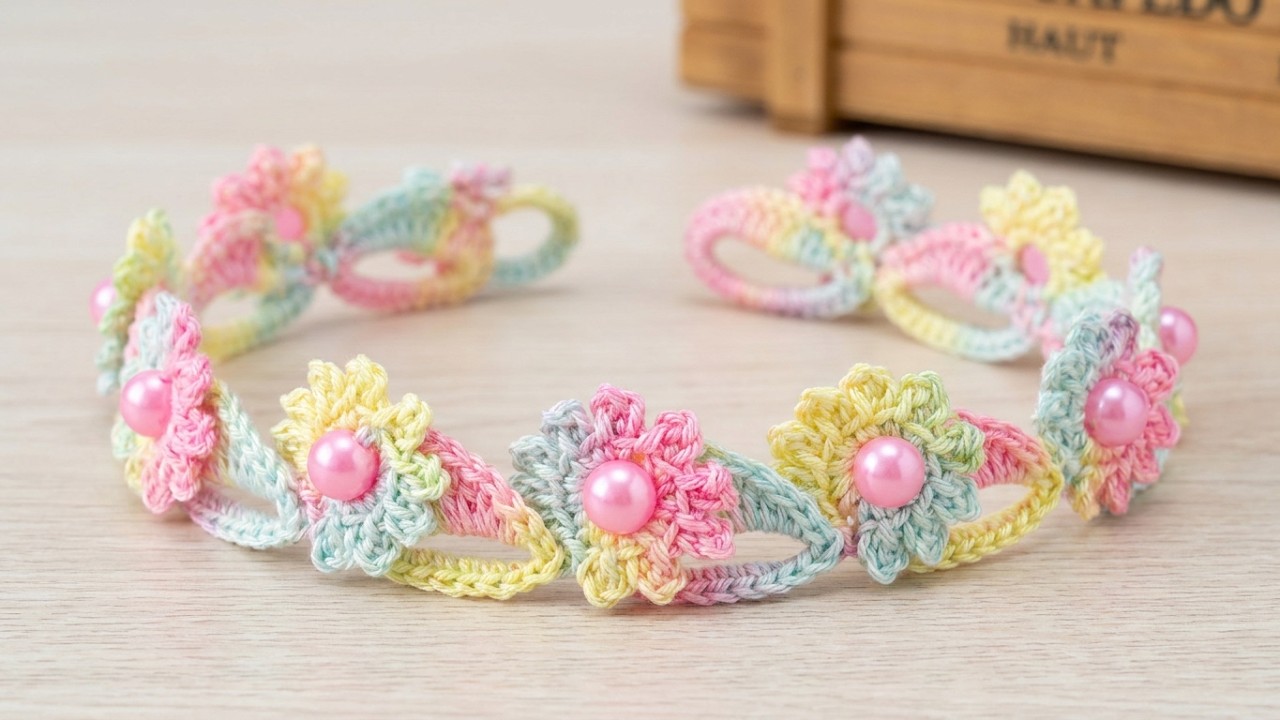 Free Crochet Pattern For HeadBand