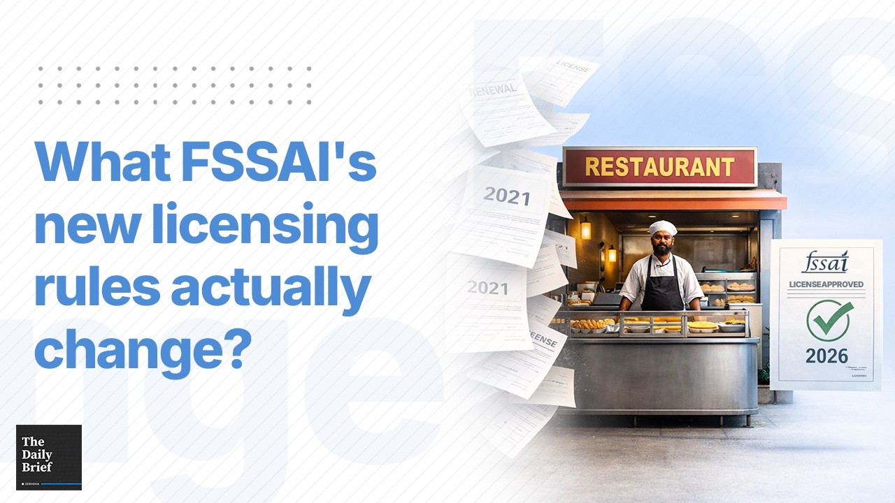 FSSAI just made food licences permanent. Will it make food safer? | The Daily Brief #430