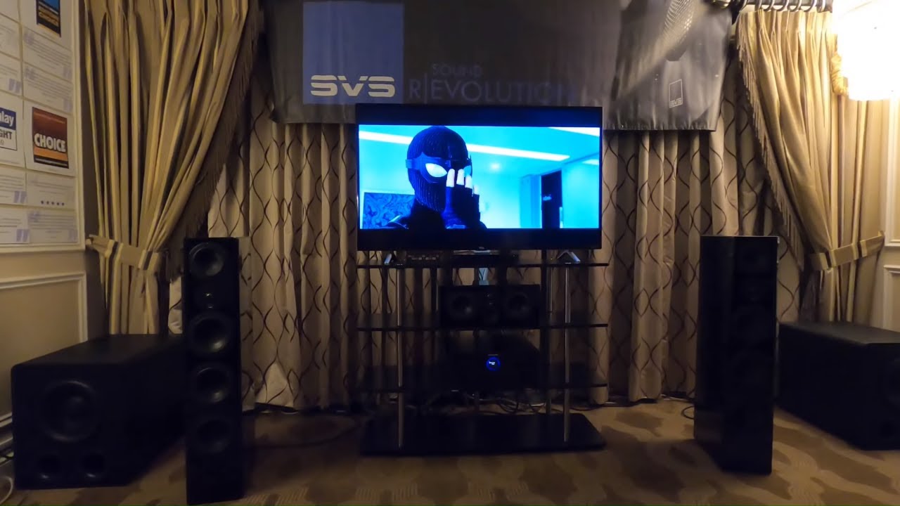 SVS PB-2000 Pro PREMIERE 5.2.2 Dolby Atmos Demo CES 2020