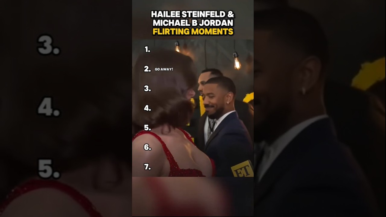 Hailee Steinfeld & Michael B Jordan's Undeniable Flirting Moments!
