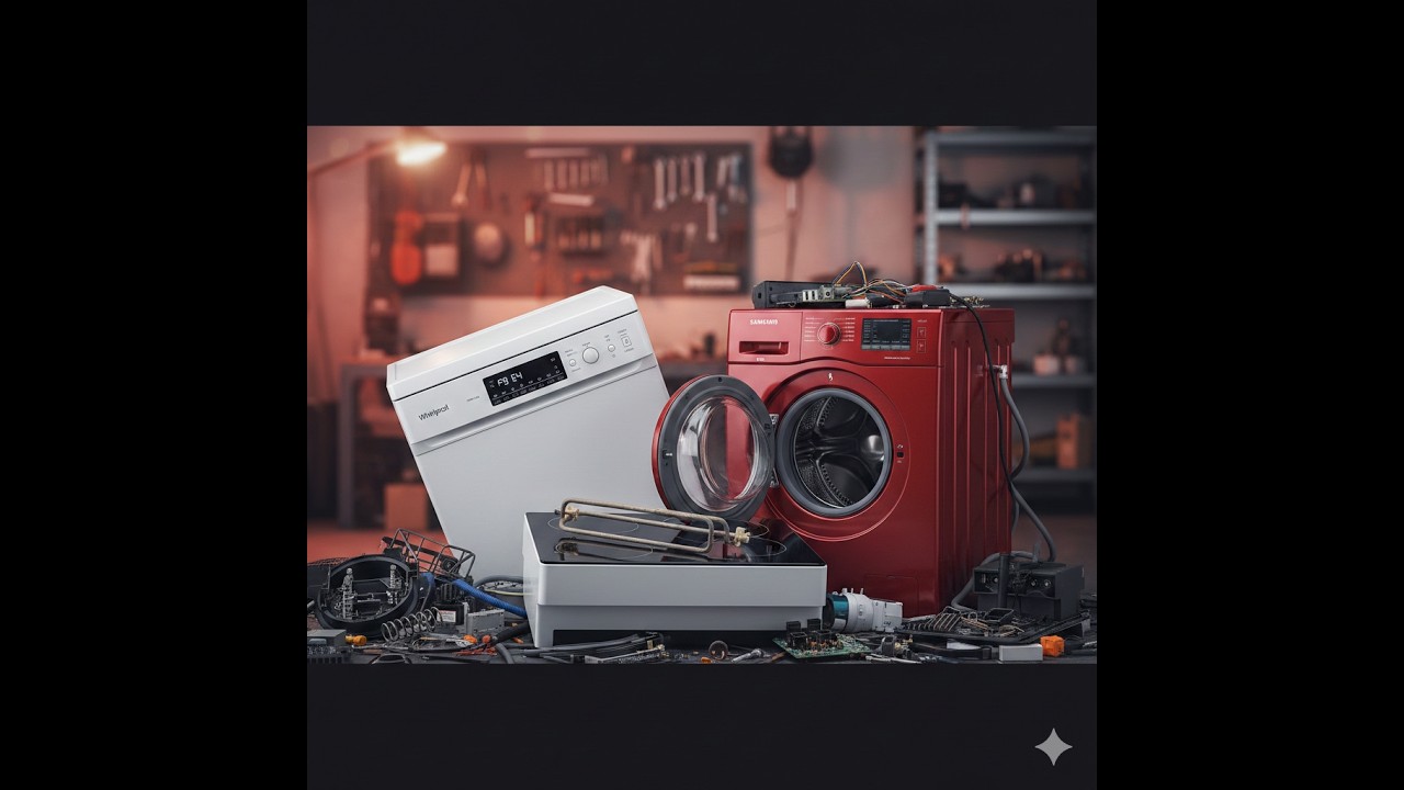 Ремонт посудомийки Electrolux помилка i30, заміна барабану в пралці Whirlpool #3