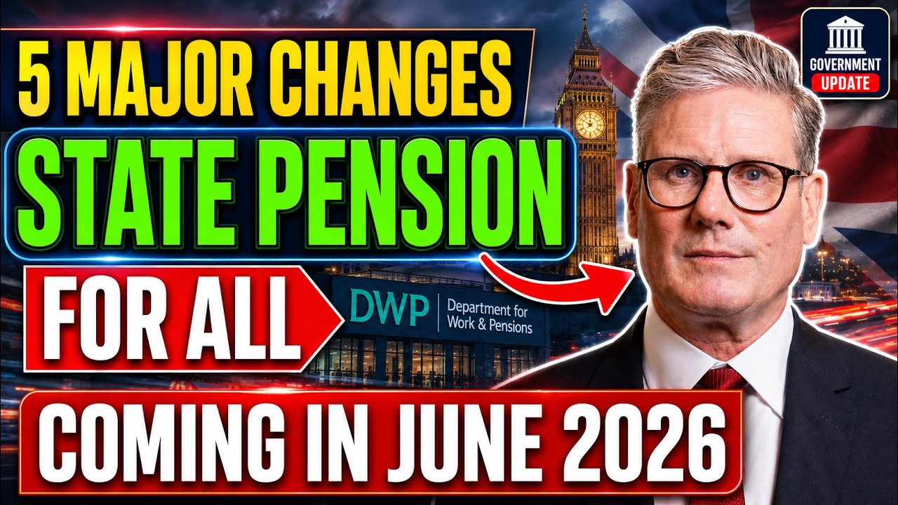 JUNE 2026 STATE PENSION BOMBSHELL: 5 Major DWP Changes Every UK Pensioner Must Know Now