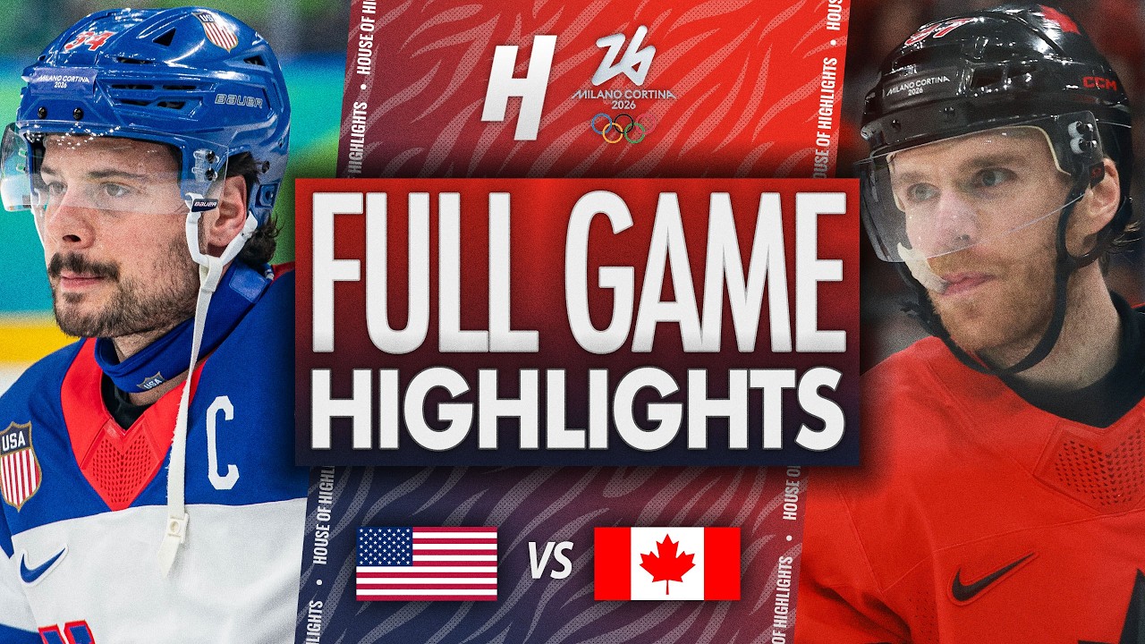 USA vs Canada GOLD MEDAL GAME Highlights | Winter Olympics Hockey 2026 🥇