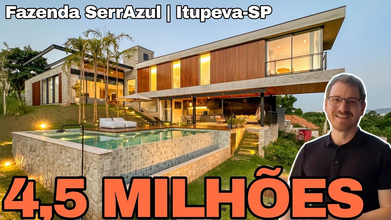 A casa PERFEITA existe e esse TOUR é a PROVA 📍 Fazenda SerrAzul I em Itupeva-SP