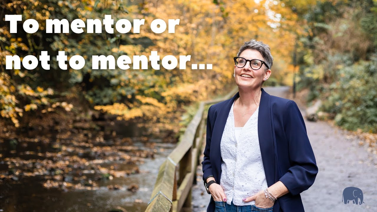 To Mentor or Not to Mentor, that is the question...  I Hayley Ramm I The Efficient Elephant I Mentor