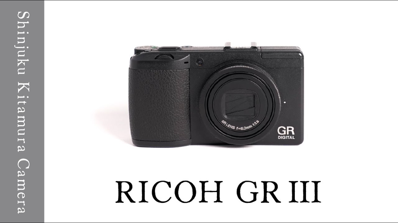 レトロな描写が楽しめるCCDセンサーを搭載した大人気のGR｜RICOH GR DIGITAL III