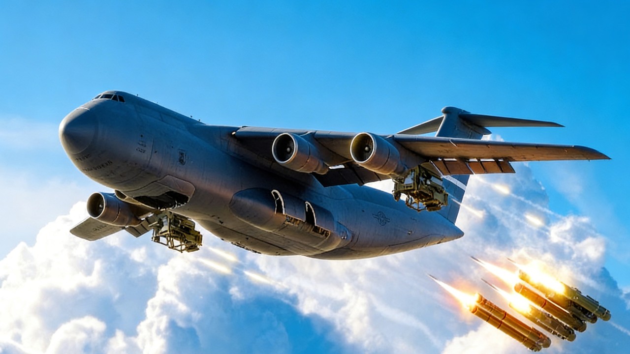 Unstoppable Firepower: Deadly Cargo Warplanes Fully Prepared for Combat!