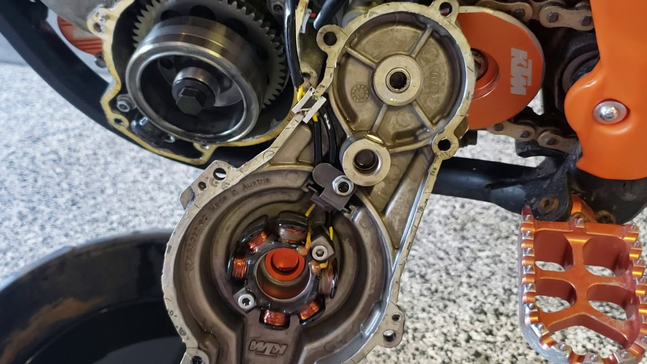 08 KTM SXF 450 STARTING PROBLEM SOLVED Torque limiter gear