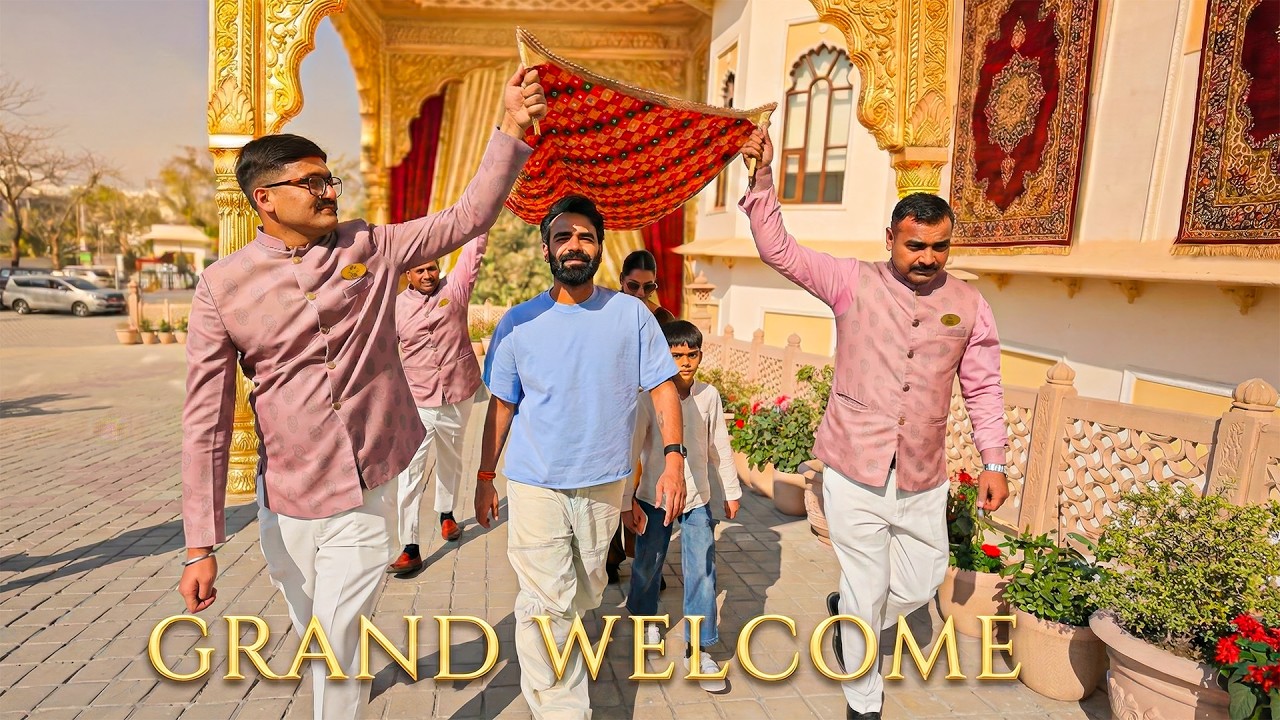 Wedding Location par Hua Grand Welcome Dulha Family ka