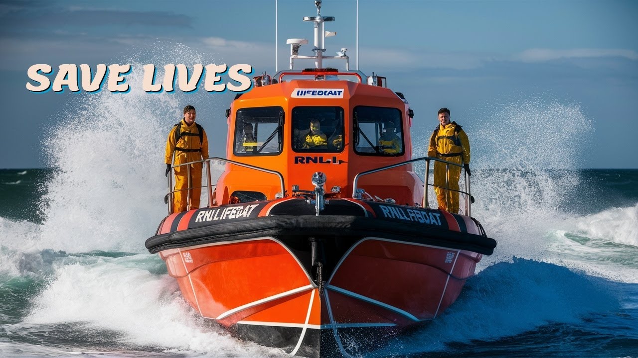 🚤 RNLI Lifeboat Launch & High-Speed Action on Lough Ree | Athlone, County Westmeath 🇮🇪