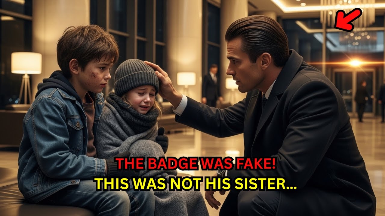 Sir… My Little Sister Can’t Stop Shivering…The CEO Took Off His Jacket & Changed Their Lives
