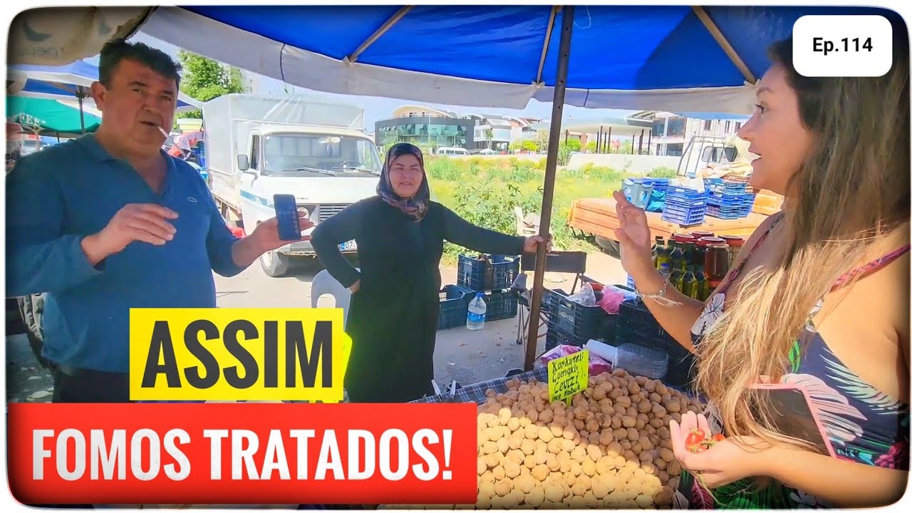 CHOCADOS Com o Que VIMOS numa CIDADE Praiana da TURQUIA