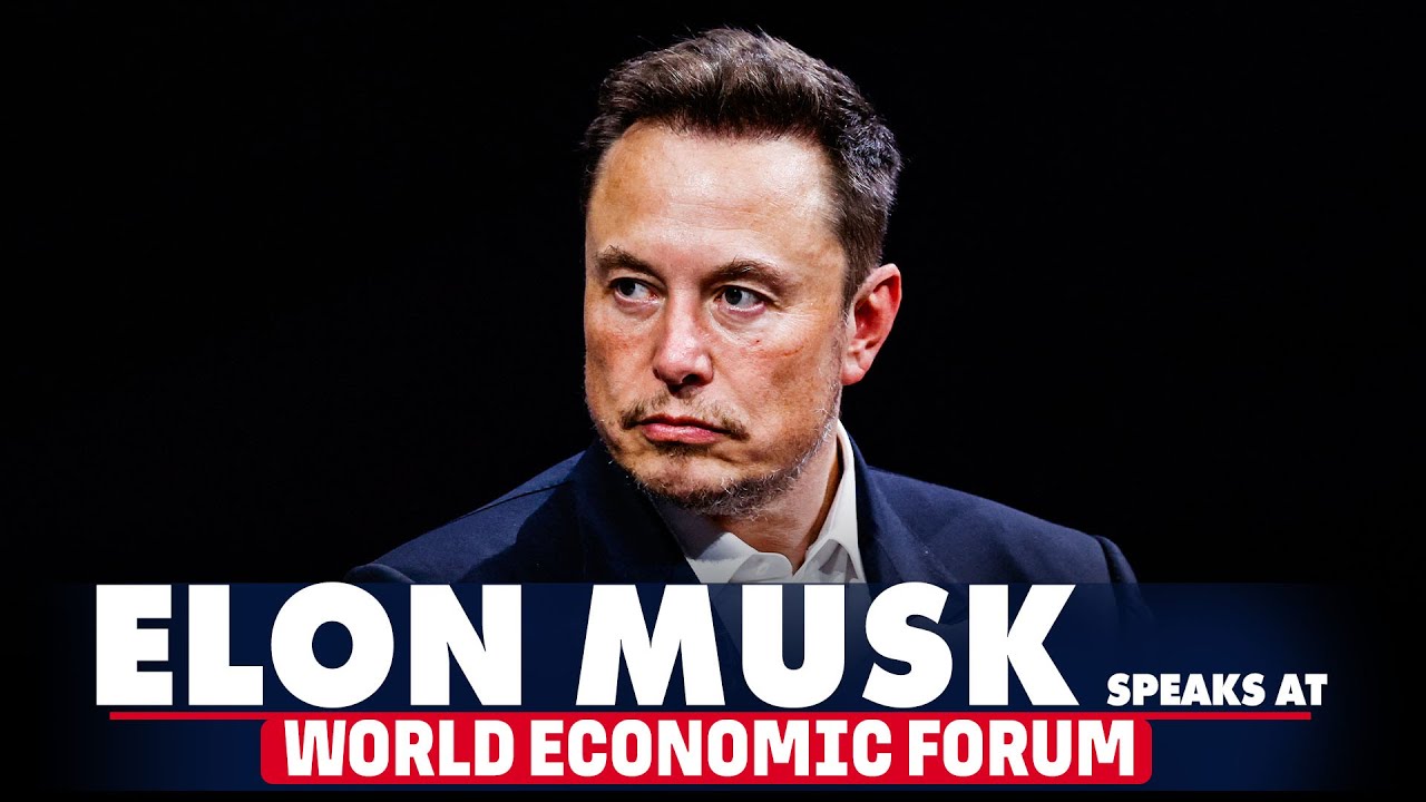 WATCH LIVE: Elon Musk attends a panel discussion at the World Economic Forum |Davos |Trump