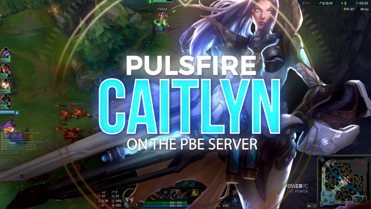 Gosu - QUALITY MECHANICS + PULSEFIRE CAITLYN