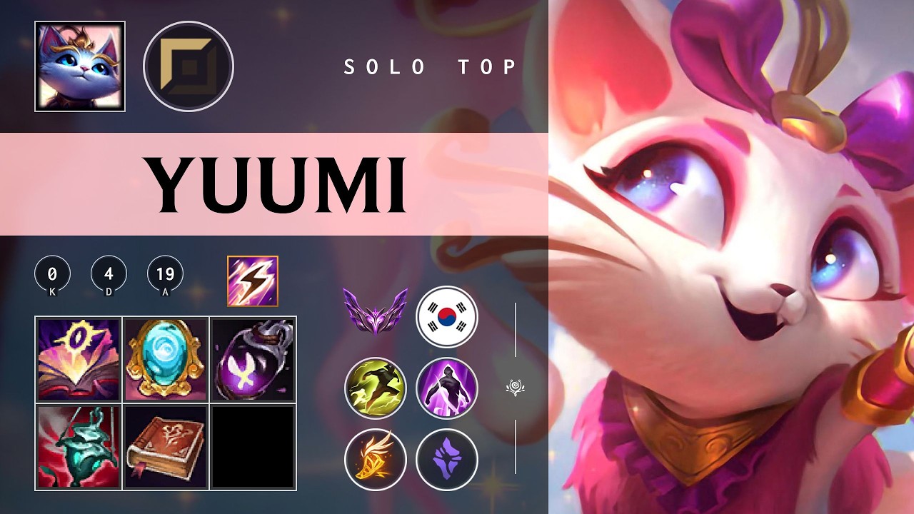 Yuumi Top vs Yorick - KR Master Patch 26.04