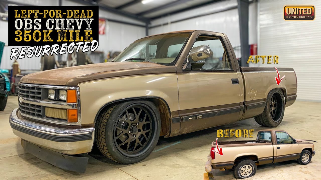 Оставленный на смерть OBS Chevrolet начинает переделку Pro Touring | 4-рычажная, винтовая подвеск...