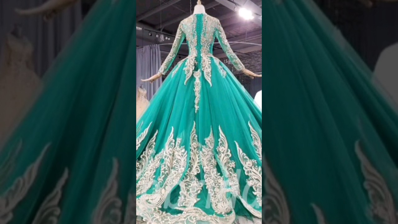 green gown design 2023 /women designer dress/#shorts #trending /#viral