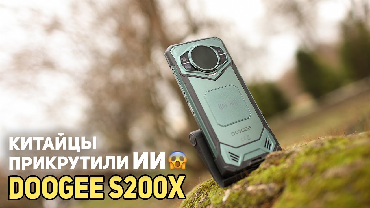 Doogee S200X - Китайцы прикрутили ИИ!!!