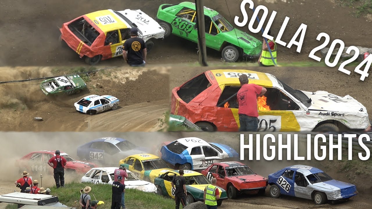 Stock-Car Solla 2024 | Überschläge, Dreher & Feindkontakt