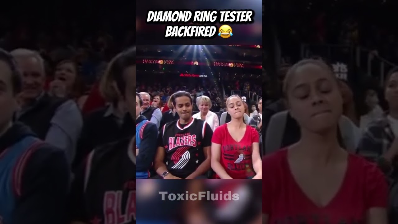 Diamond ring tester backfired 😂