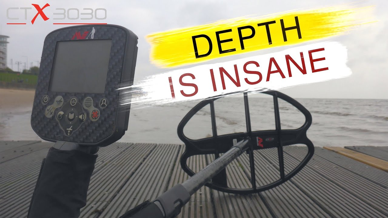 Minelab Ctx 3030 Good beach metal Detecting DEEP FAINT TONES