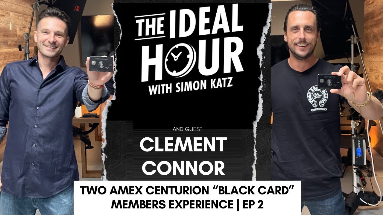 Два держателя карты Amex Centurion 