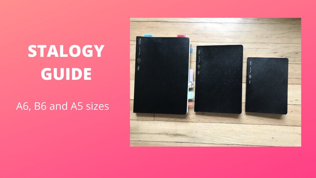Stalogy review & comparison | A6, B6 and A5