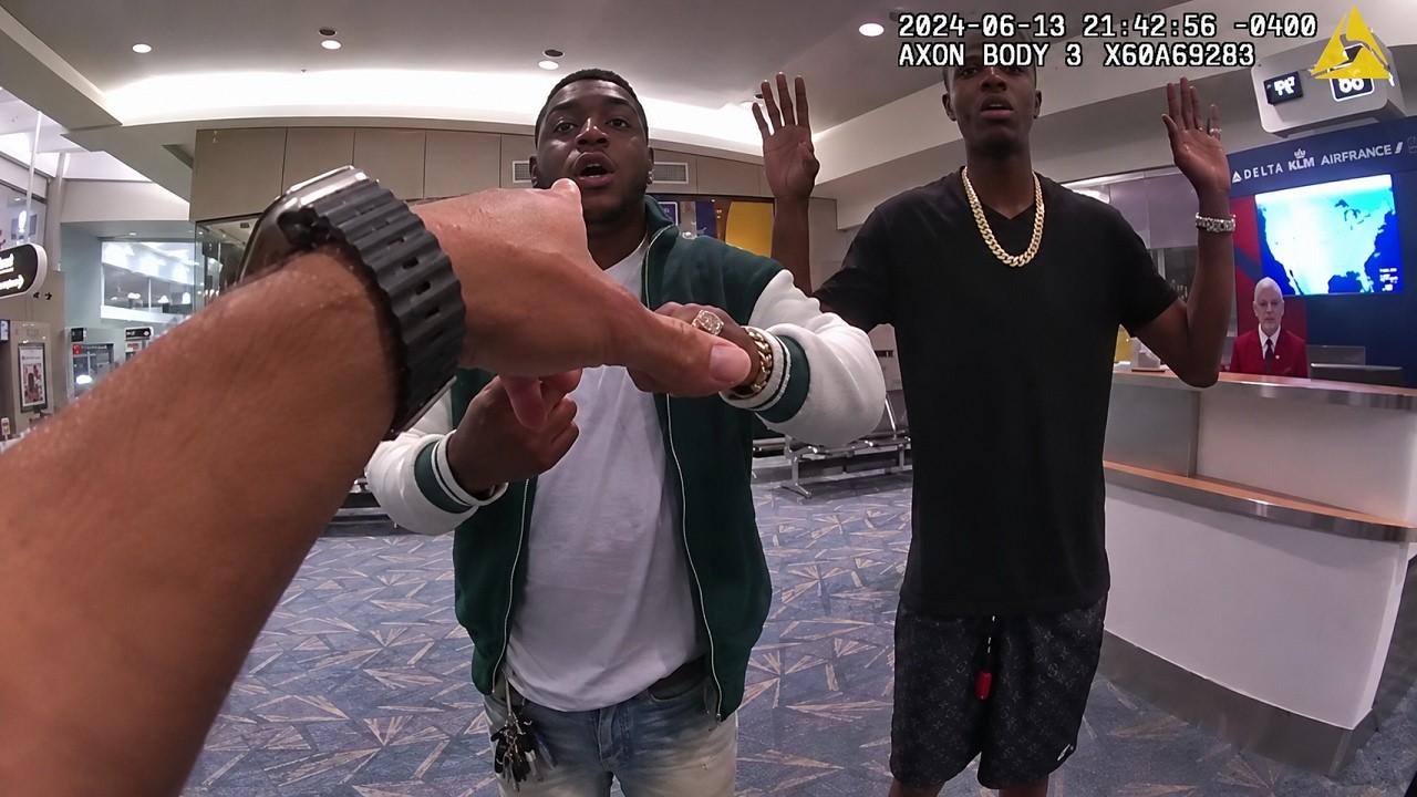 Kicked Off the Flight, Then Arrested &mdash; Airport Bodycam