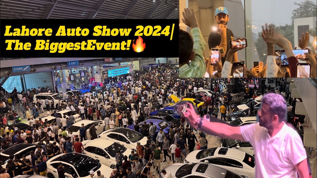 PakWheels Lahore Auto Show 2024 | Biggest Automotive Event | Massive Crowd | Expo Centre Lahore