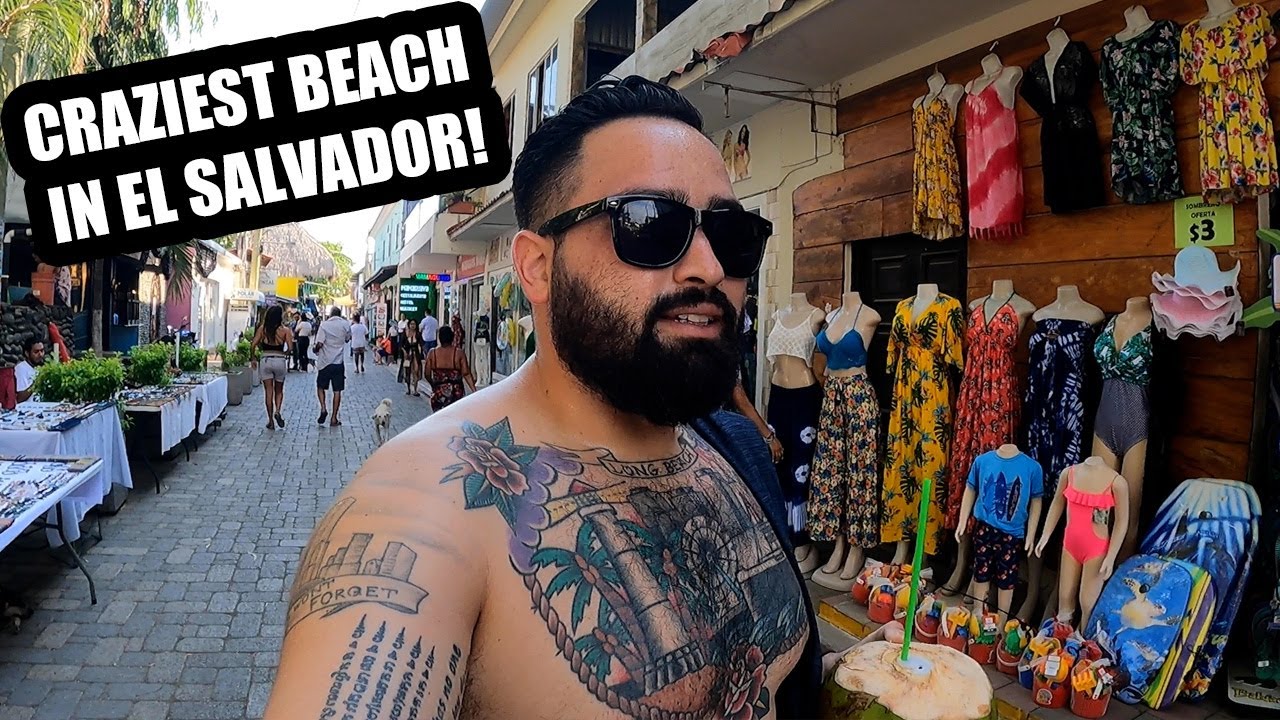 El Salvador's Craziest Beach 🇸🇻 (El Tunco)